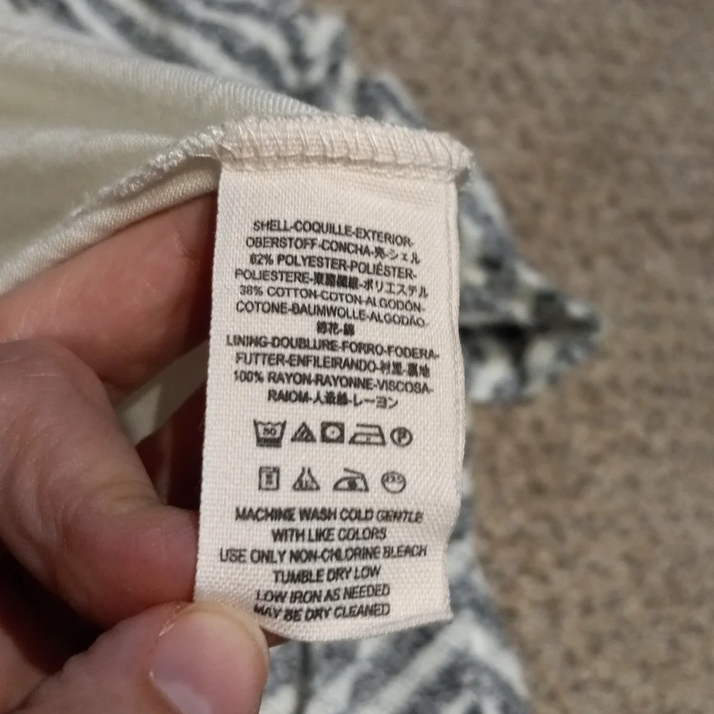 FREE PEOPLE size S sweater 2 layer dress